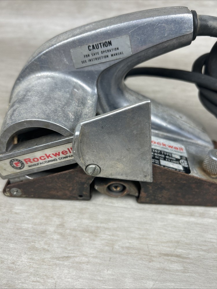 Rockwell Power Block Plane model 267 NO Case, TESTED WORKING