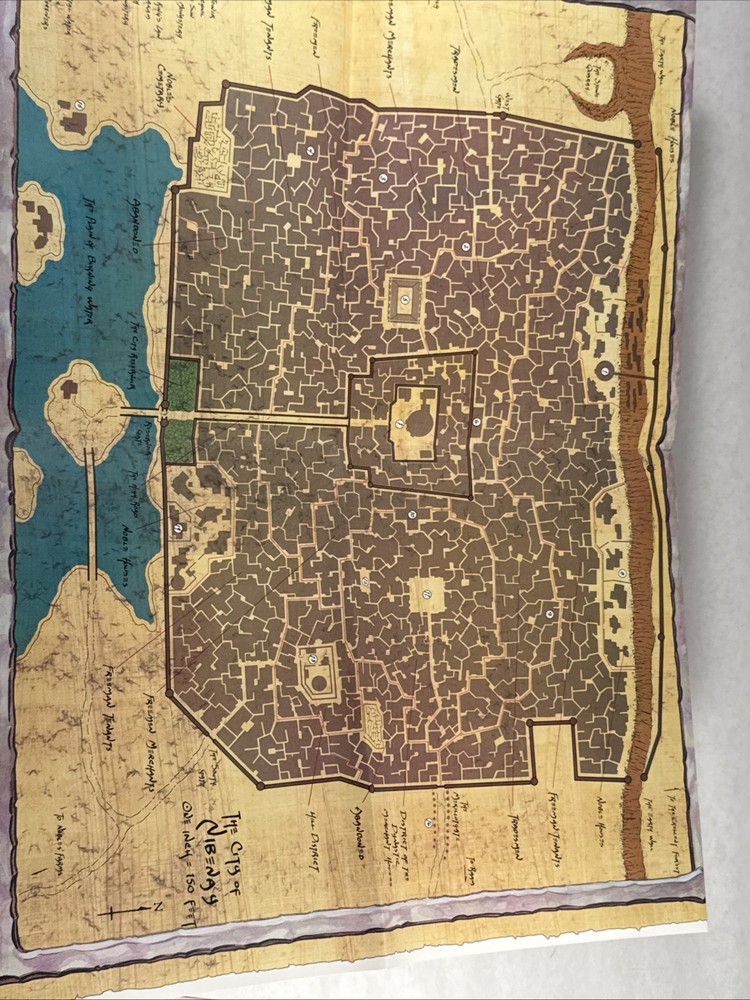 The Ivory Triangle Dark Sun Boxed Set 2418 AD&D 2e With Maps, Missing Monsters