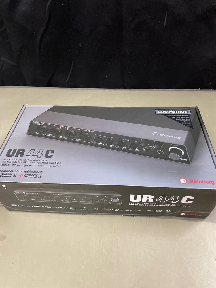 Steinberg UR44C 6 In/4 Out USB 3.0 Type C Audio Interface
