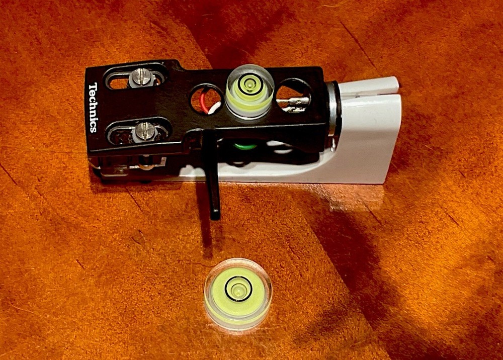 Turntable Headshell Azimuth & Plinth Adjustment Bubble Levels (QTY 2)
