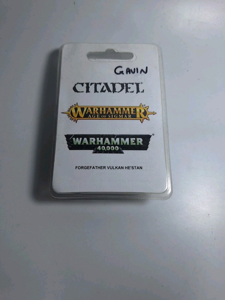 Warhammer Salamanders Vulkan He'stan Finecast