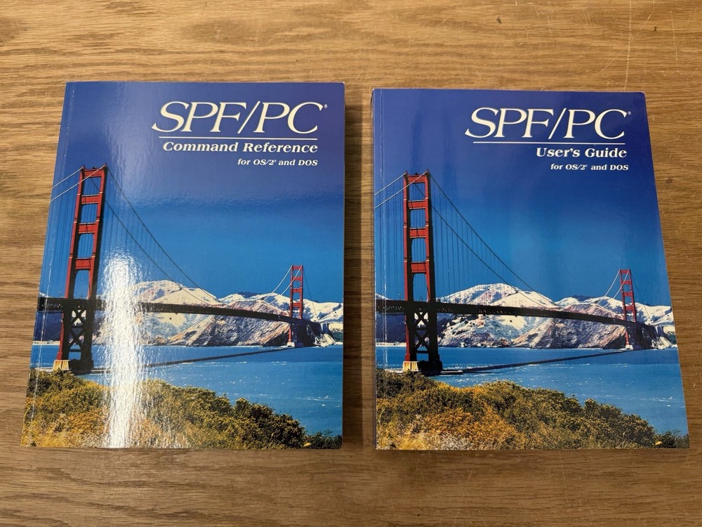SPF/PC Command Reference for OS/2 and DOS Books User's Guide