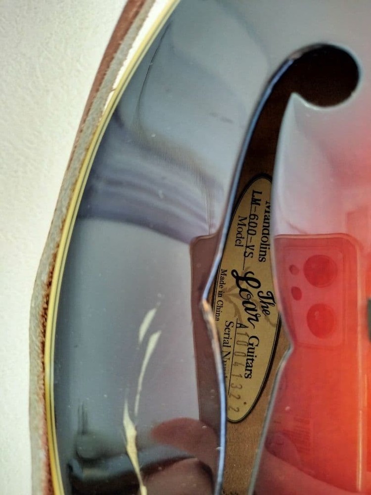 The Loar flat mandolin