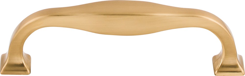 Top Knobs TK722HB Contour Pull 3 3/4" (c-c) Honey Bronze
