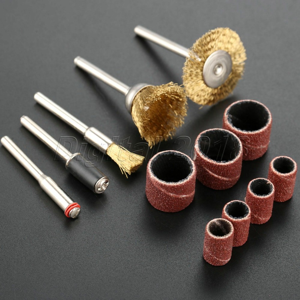 Electric Rotary Grinder Polishing Sanding Bits Tool Kit Accessories Sets 147pcs