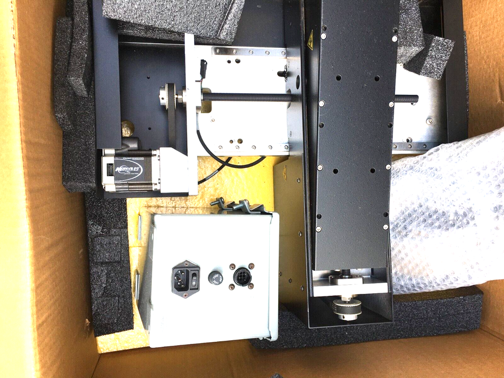 NEW OLYMPUS MICRO Z AXIS STAGE INCLUDES CABLES ALL IN FACTORY PACKAGING