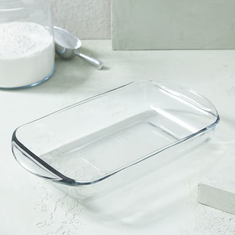 9x13 Casserole Dish Rectangular Baking Dish Pan Glass Oven Bakeware 1 Piece, 3QT