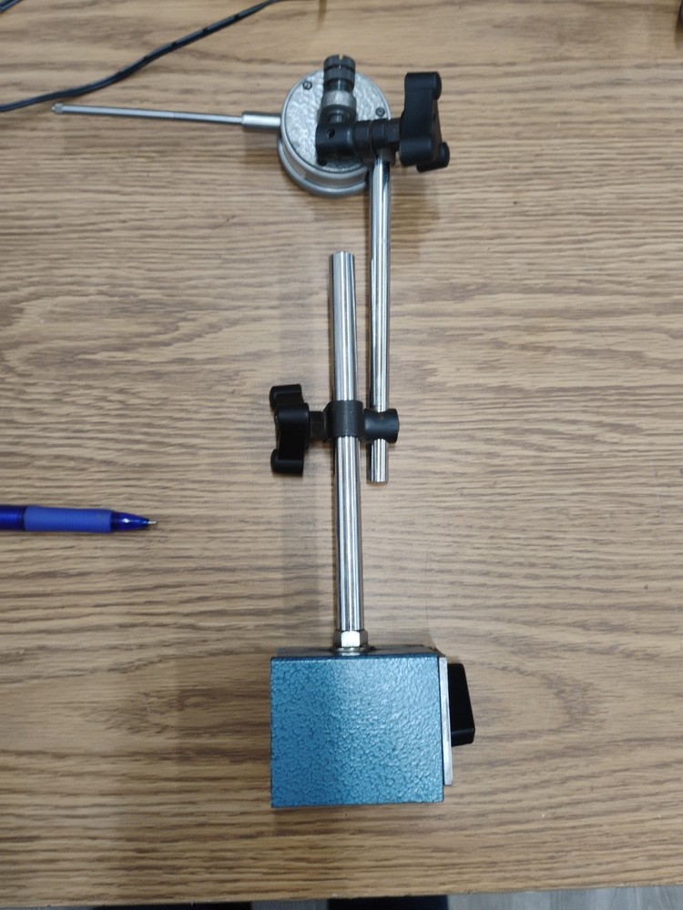 Pittsburgh Professional Tools Dial Indicator with a magnetic base stand