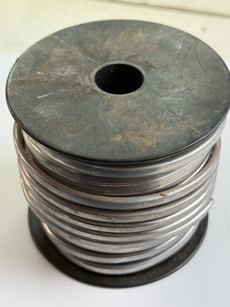 VINTAGE SOLDER 5 LBS SPEC AT72-A Dia .125 COMCODE No.400303673