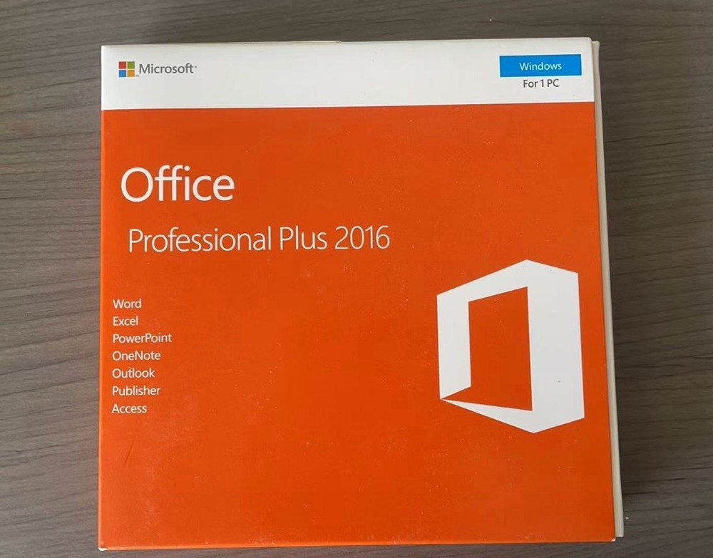 Microsoft Office 2016 Professional Plus DVD|(Verified Volume License-For 10 PCs)