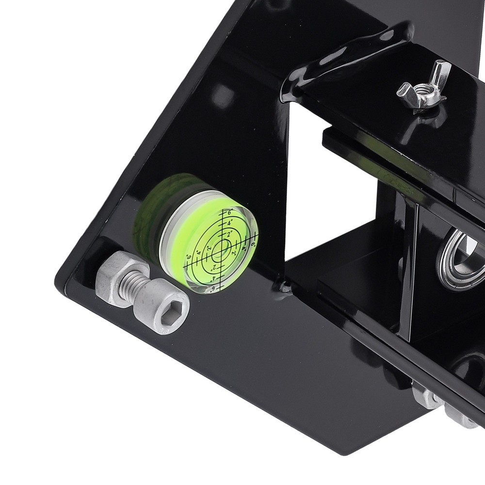 DIY Pool Fence Drill Guide with Bubble Level For Hammer Drill