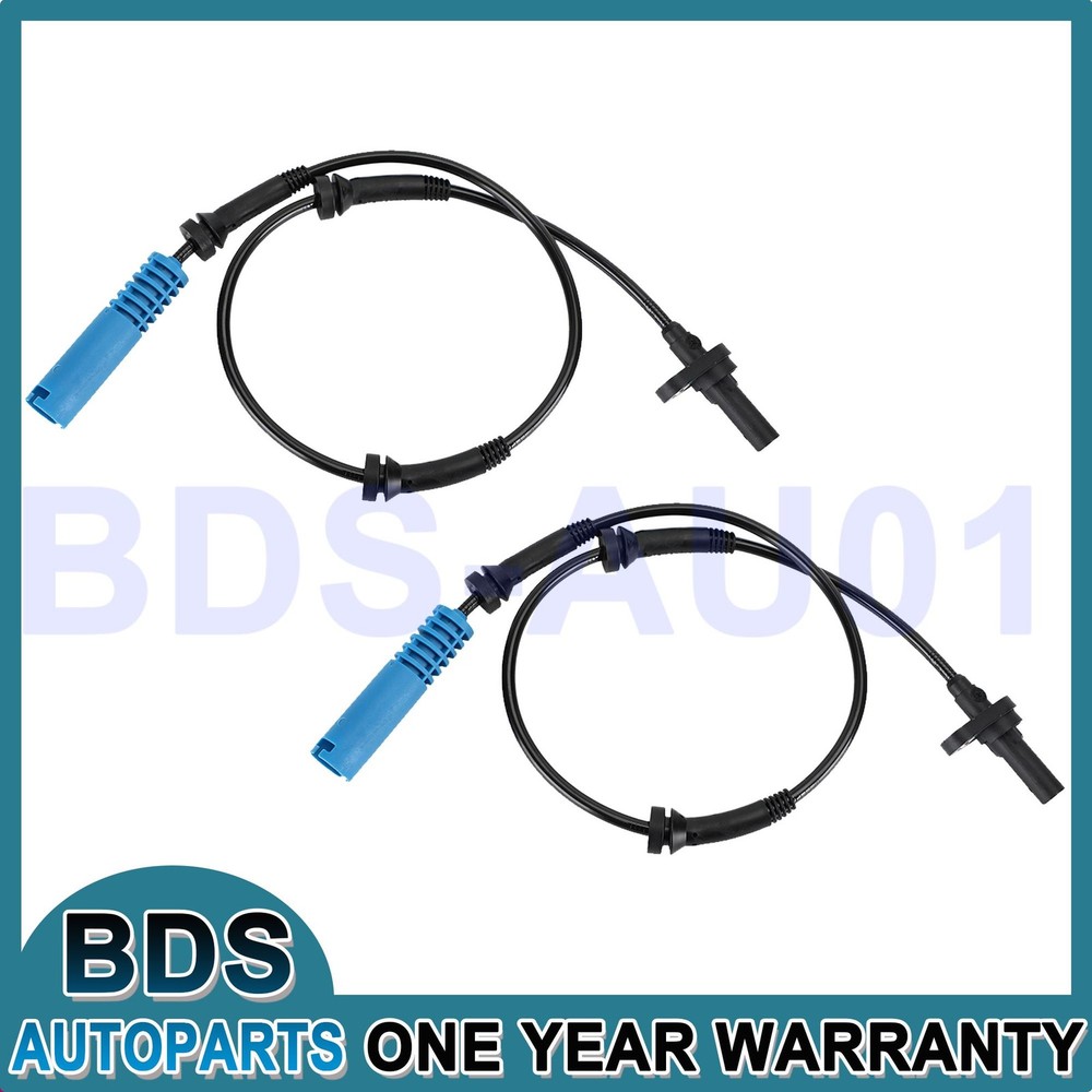 2pcs Front Left Right ABS Wheel Speed Sensor for BMW E60 E61 E63 E64 525i 528i