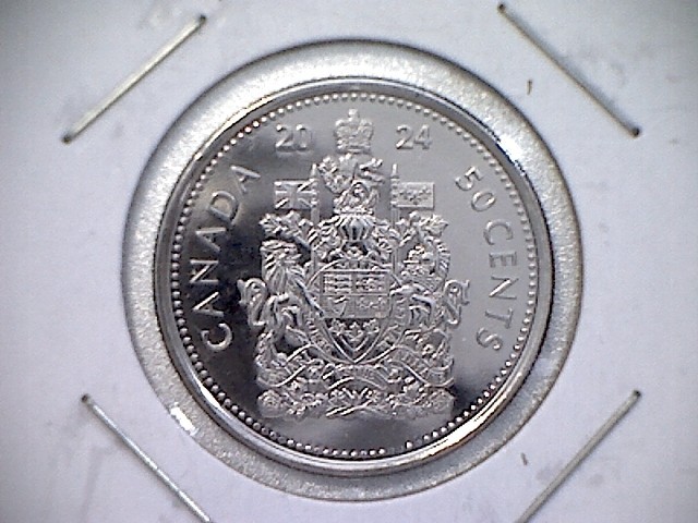 2024 CANADA K.C. BU 50 CENT COIN