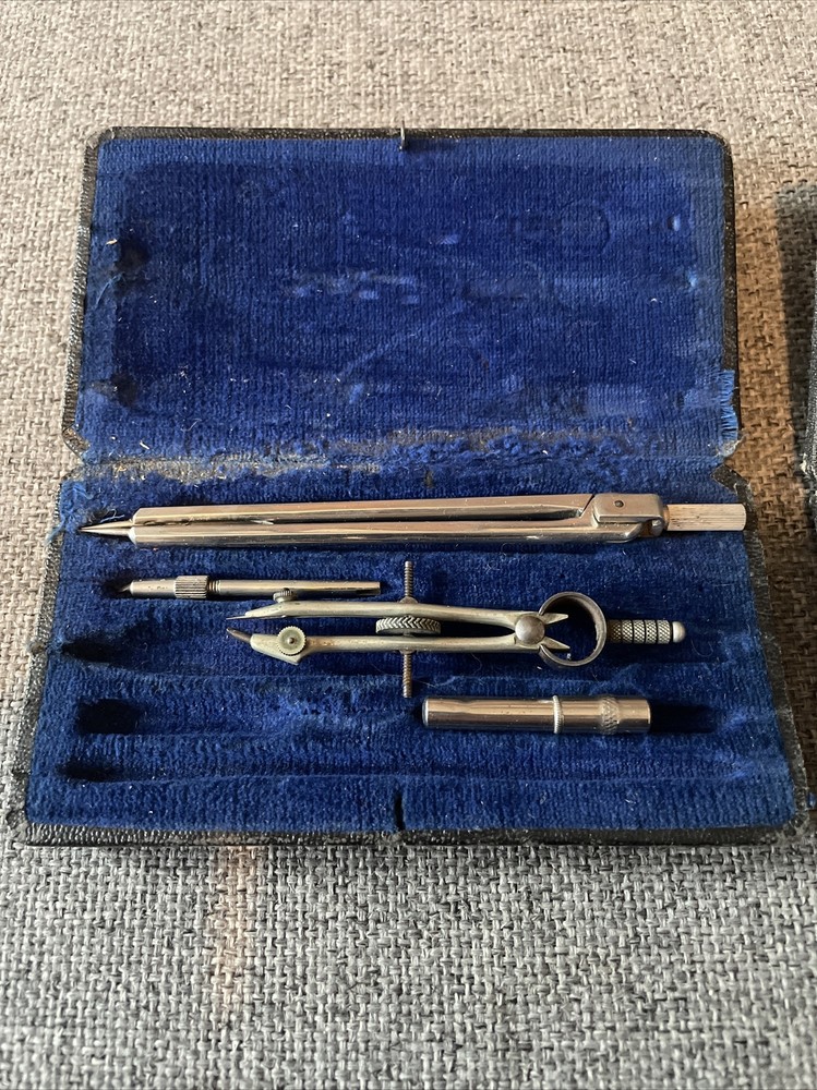 Vintage Jakar Technical Drafting Drawing Instruments - T.200 & Another