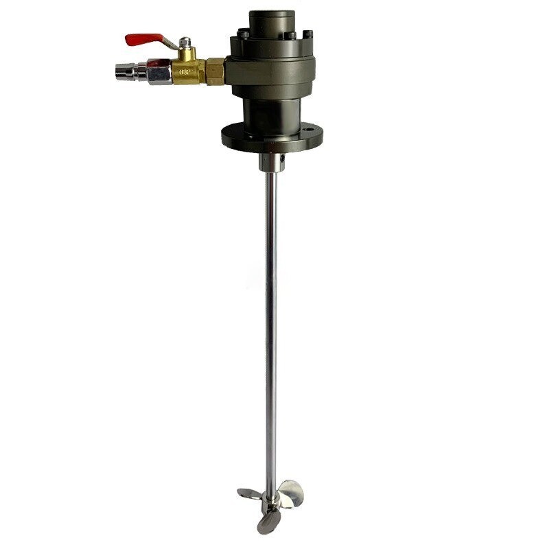 Pneumatic Mixer Explosion-proof Adjustable Speed / Paint Ink Coating Glue
