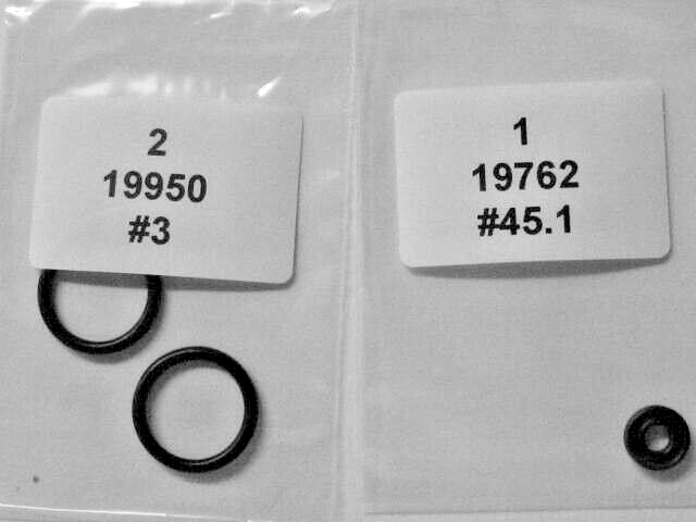 FX DRS to Schematic O-Ring Kit / R&S 2-23FXDRS / See Description Below