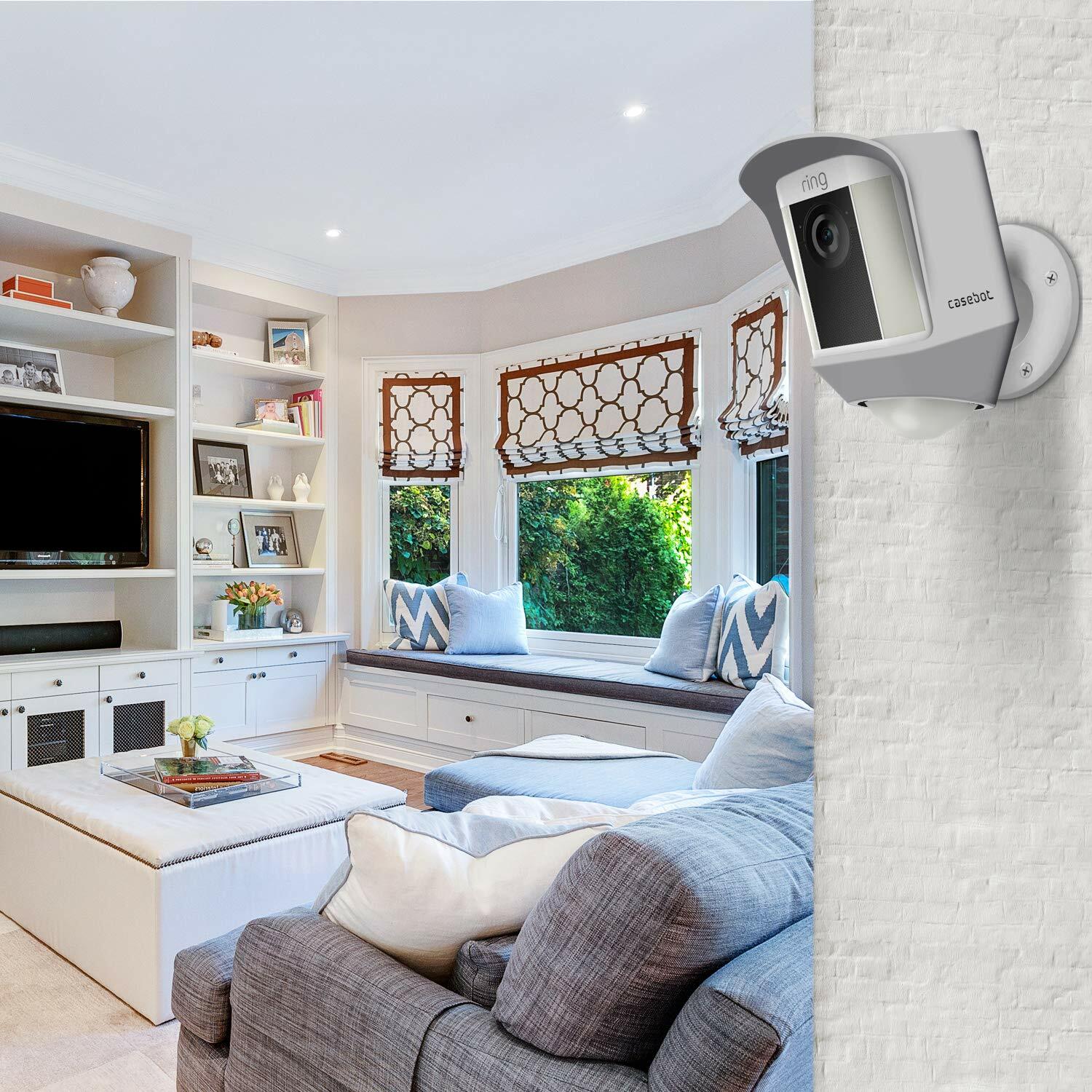 for Ring Spotlight Battery Cam UV Light &Weather Resistant Protective Skin Cover