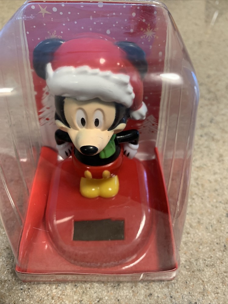 Disney Solar Bobble-Head Mickey Mouse
