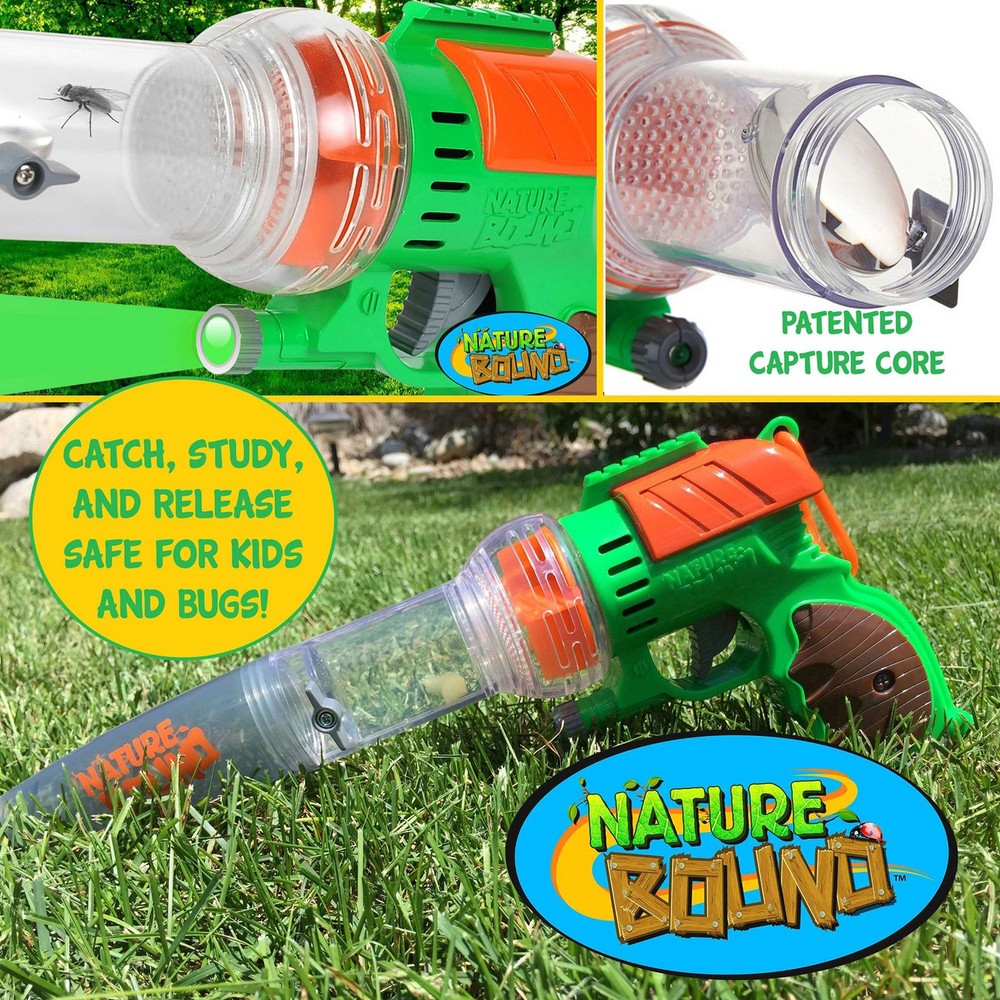 Nature Bound: Bug Hunter Bundle Set - Insect Vacuum & Critter Barn - Light-Up