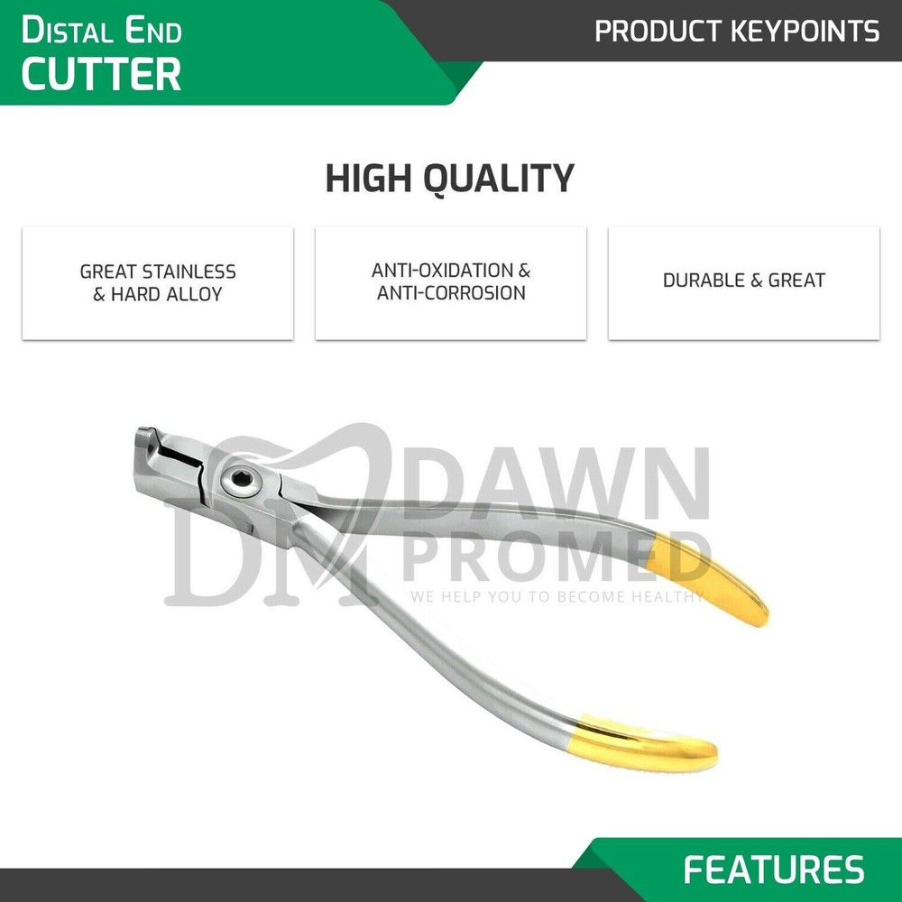 TC Distal End Cutter Plier Hold & Cut Soft & Hard Wire Orthodontic Instruments