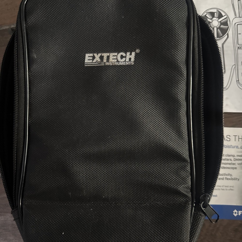 EXTECH AN100 THERMO-ANEMOMETER WITH VANE AND CASE (RR2)