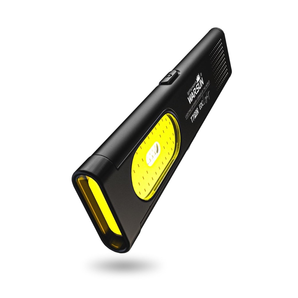WARSUN Compact Multi-Mode Pocket LED Flashlight - 675LM, USB-C Rechargeable, ...