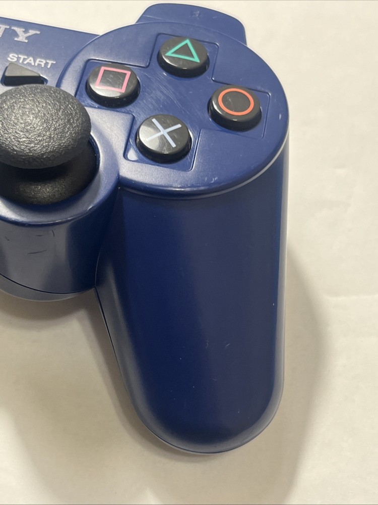 Sony PS3 DualShock 3 Wireless Controller – Deep Blue OEM Original Tested