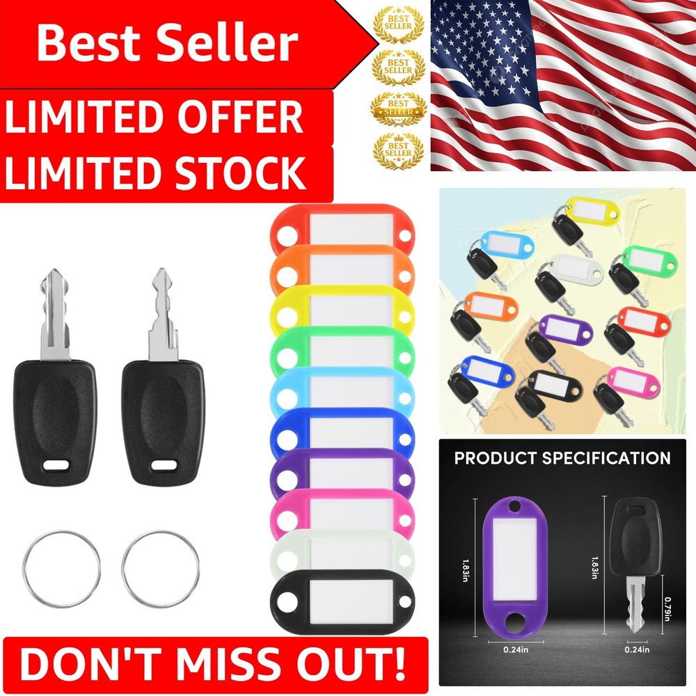 TSA Approved Key Set for Luggage: Emergency Unlocking Solution - Light & Durable