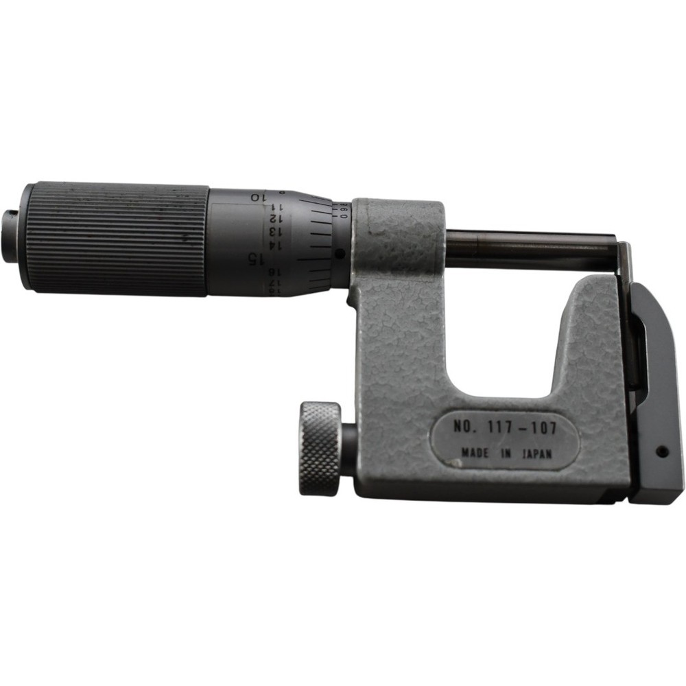 Mitutoyo 117-107 Interchangeable Anvil Micrometer