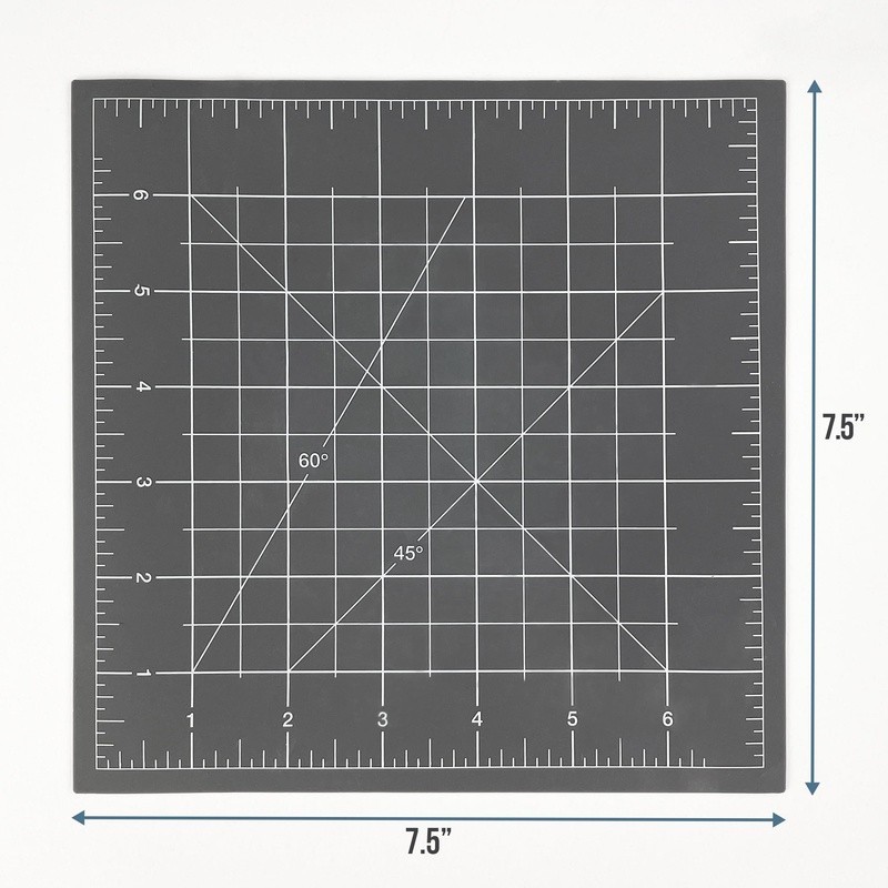 Polymer Clay Non-Stick Baking Mat Oven Safe Work Surface W/ Measuring Grid New