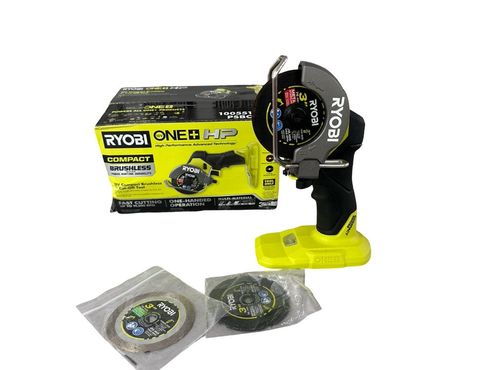 Ryobi PSBCS02B One+ HP 18V Compact Brushless Cut-off Tool (TOOL ONLY) E28