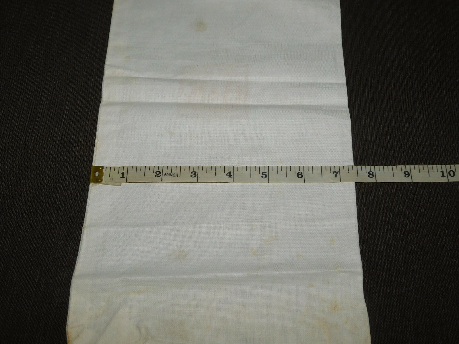 VINTAGE 16 1/2" X 7 1/2" B & K OAT MEAL BRACKMAN-KER MILLING CO FEED CLOTH SACK