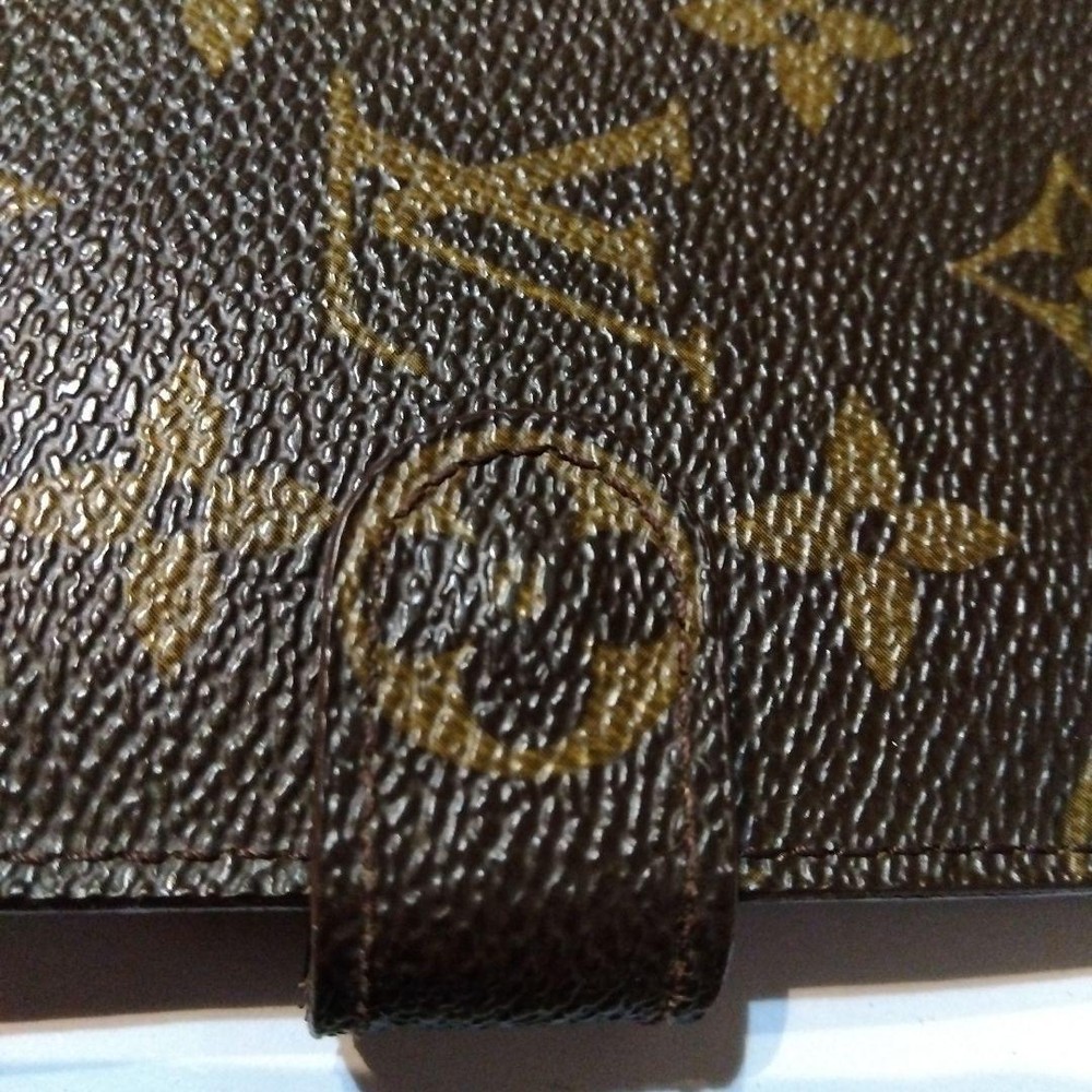 Louis Vuitton notebook cover monogram insert type 19