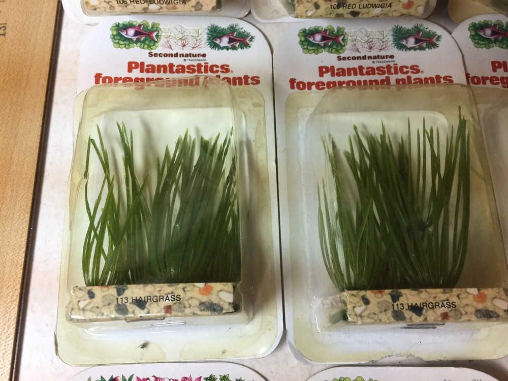 Second Nature Plastic Aquarium Plants 11 pieces