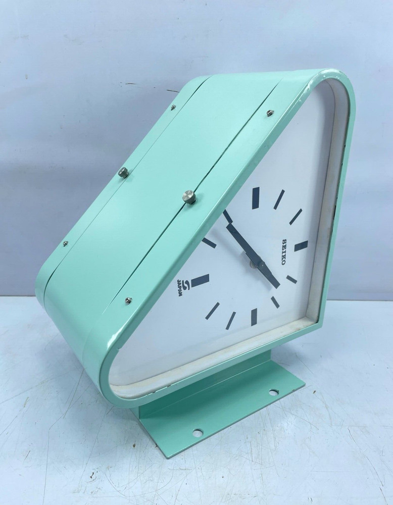 MC-018 Seikosha MC-271 Both Side Dialer Slave Clock Vintage Triangular Secondary