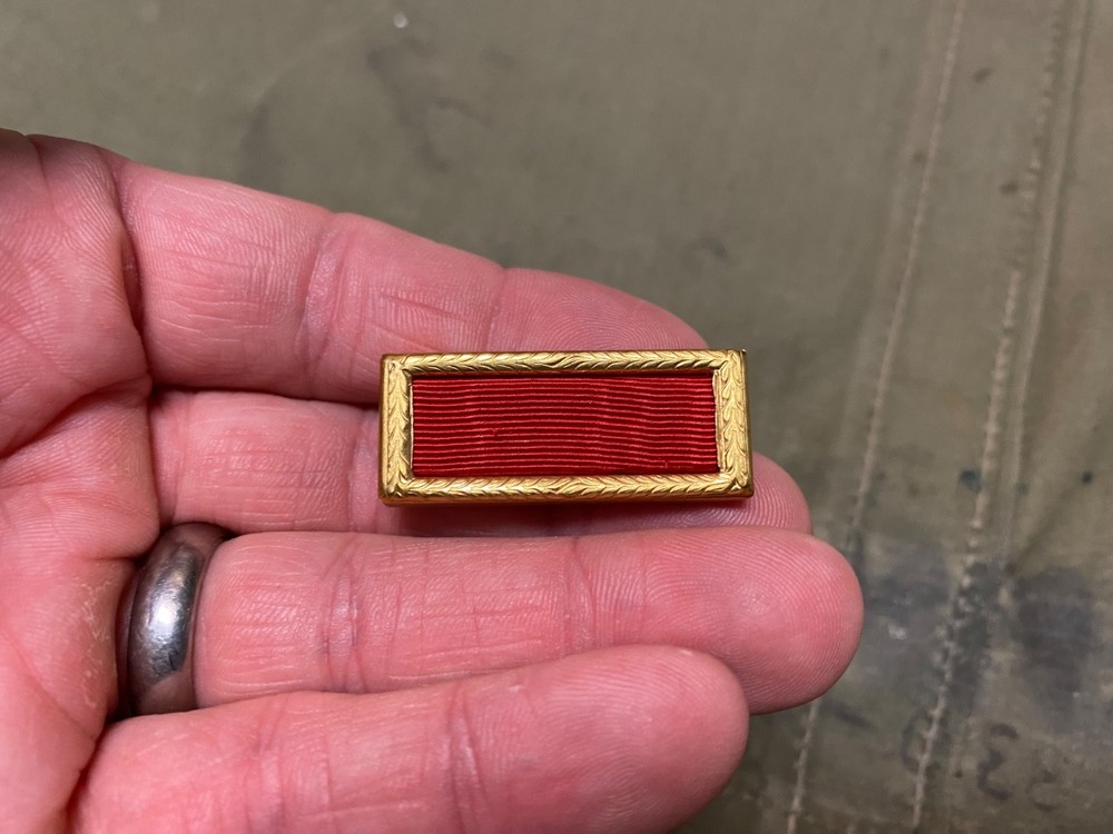 ORIGINAL WWII US ARMY COMBAT INFANTRY  MERITORIOUS UNIT CITATION AWARD