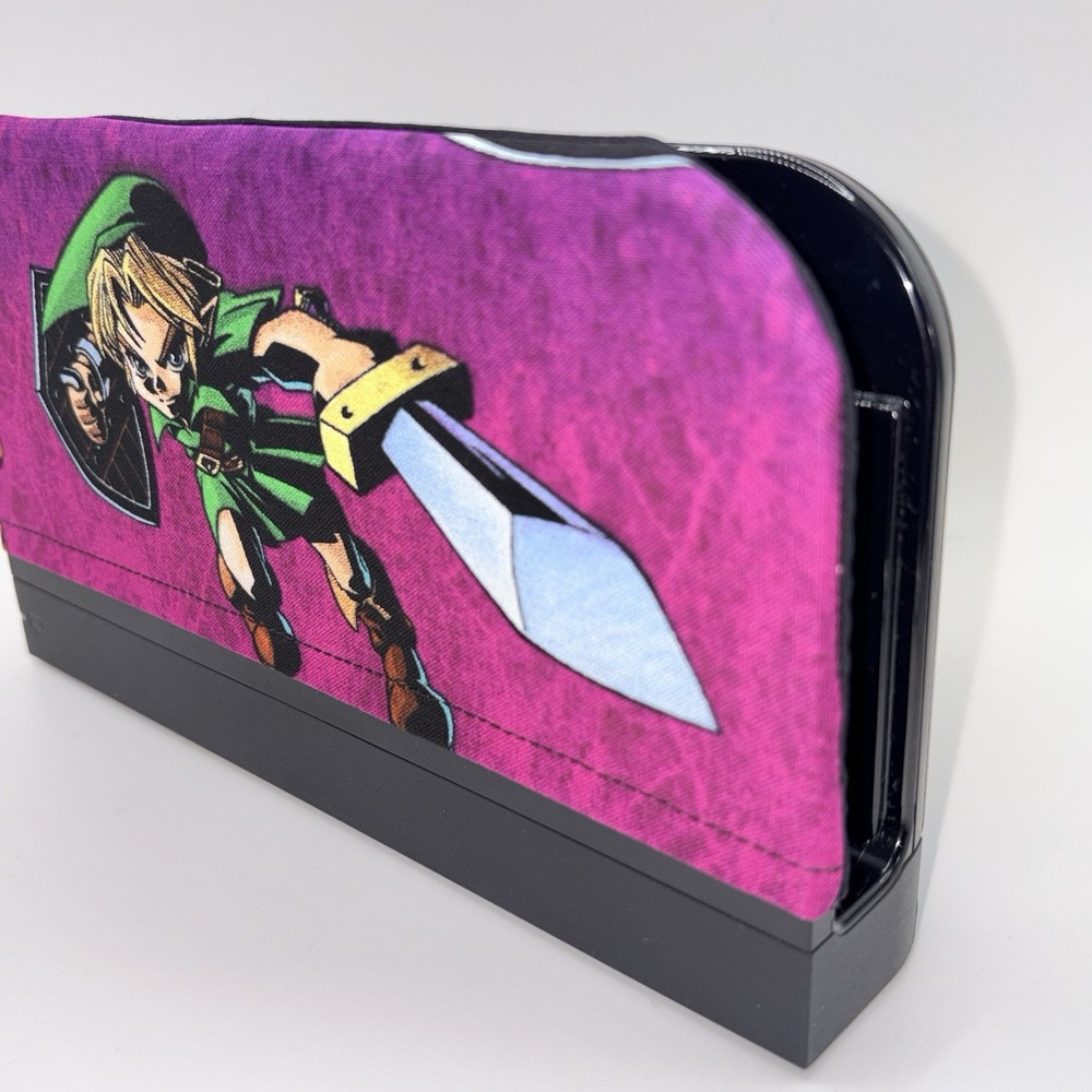 Nintendo Switch 2 Dock Cover Screen Protector Zelda Link Majoras Mask
