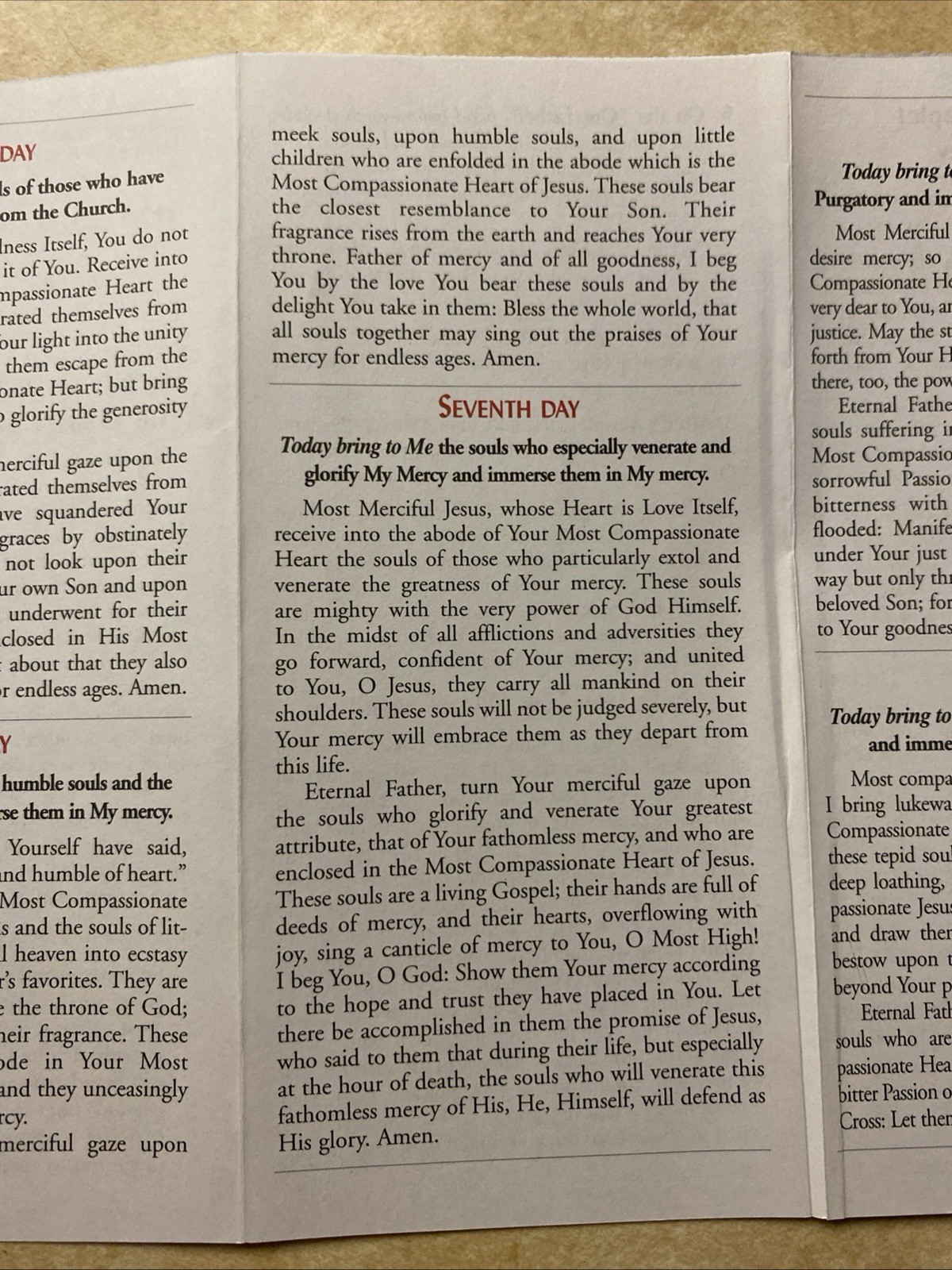 Divine Mercy Chaplet And Novena