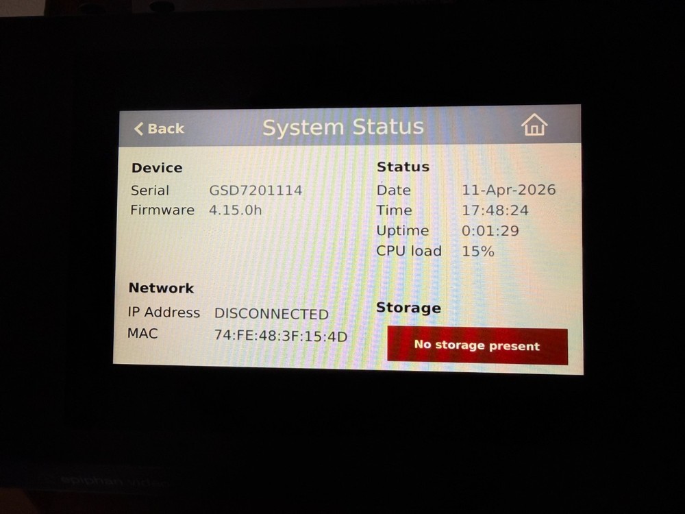 Epiphan Pearl Mini Video Encoder Streamer Recorder ESP-1440