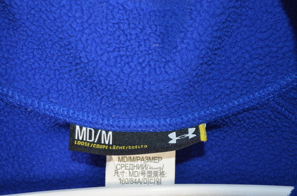 Under Armour 1/4 Zip Pullover Jacket Unisex Size Medium Loose