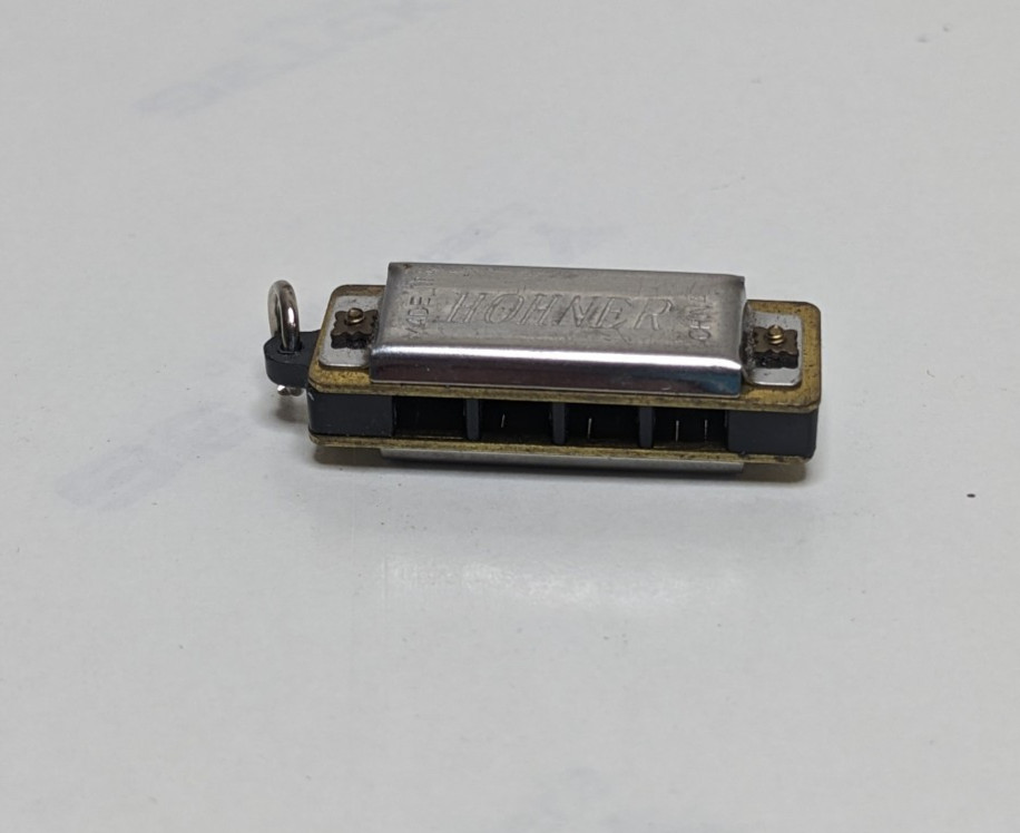 ​Vintage Hohner Miniature Harmonica Keychain
