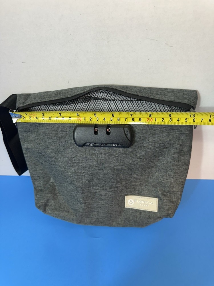 Nylon storage bag, combination lock