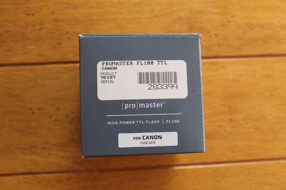ProMaster FL100 Flash - For Canon EOS DSLR Camera - 9378 [e]