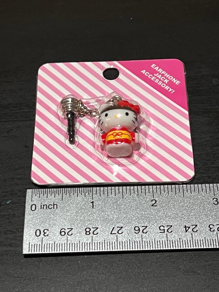 Hello Kitty Earphone Jack Charm Accessory Sanrio