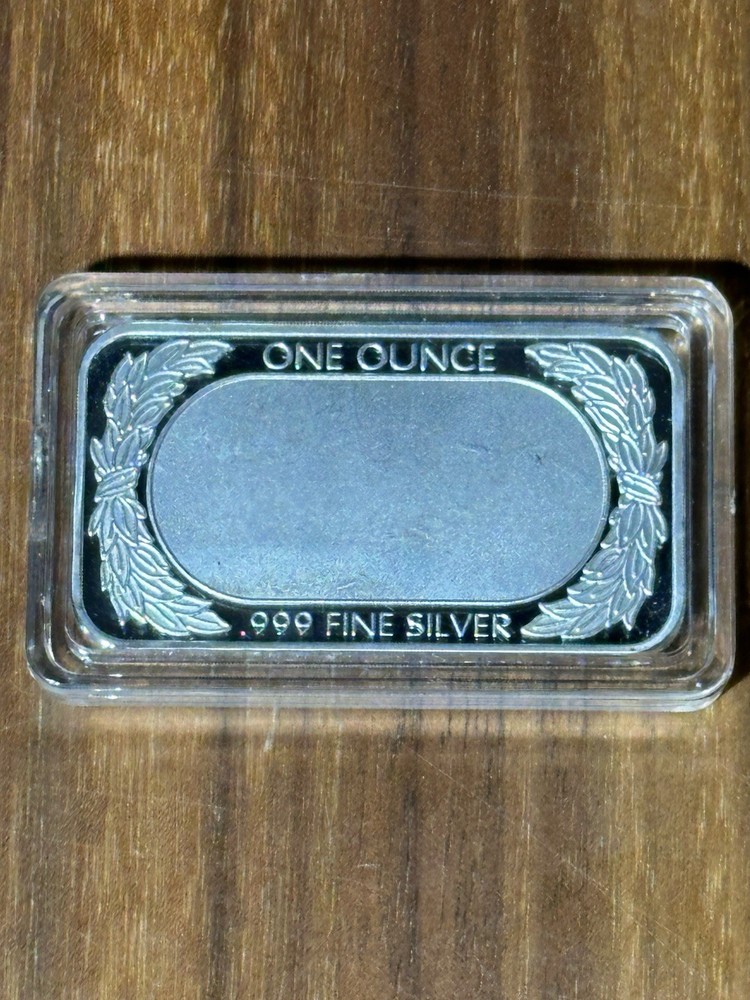 1 OZ Silver Plated American Flag Bar 0.999 Fine Silver US Seller (zinc/alloy)