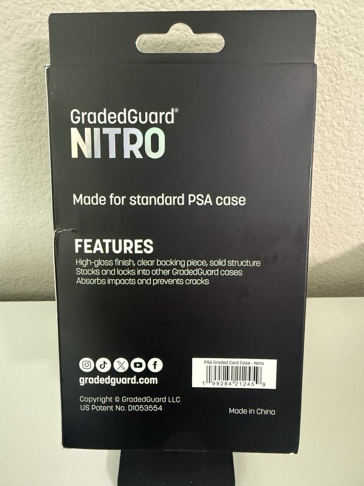 GradedGuard PSA Graded Case Guard Protector - Nitro (LIMITED EDITION)