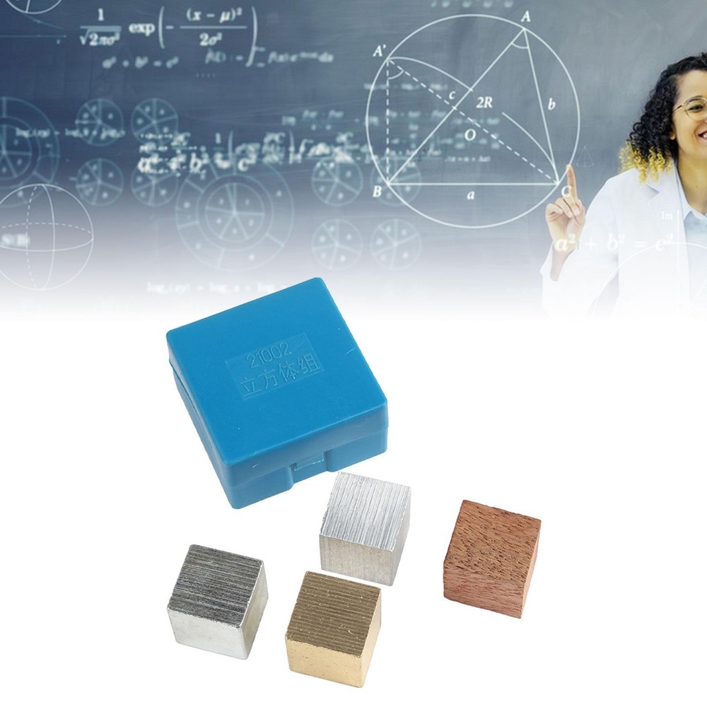Density Cube Set for Lab Experiment Collections Tool