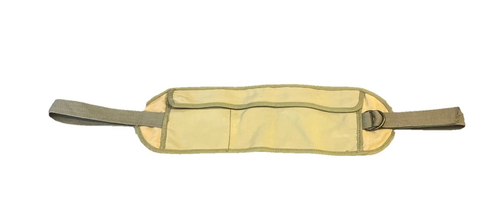 Vintage USGI Authentic World War 2 U.S. Army Money Belt Pocket Adjustable Strap