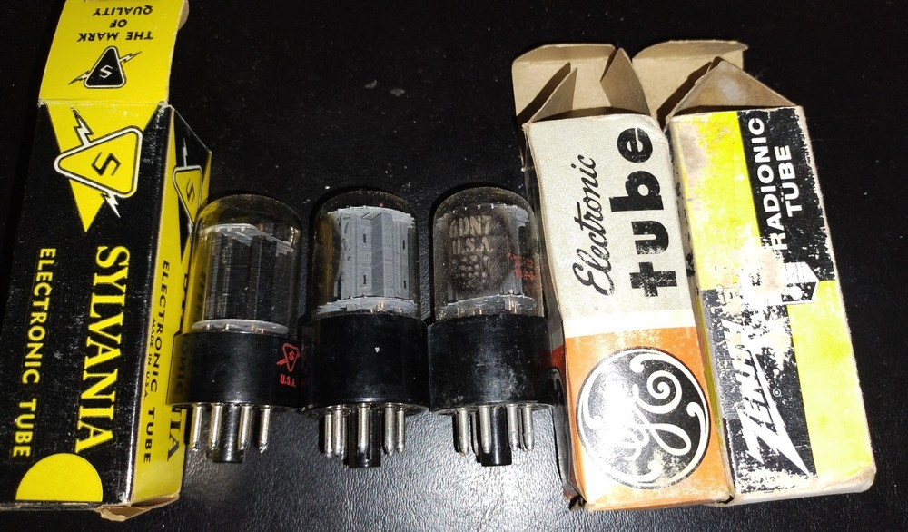 6DN7 NOS tubes tested OB 3 pcs