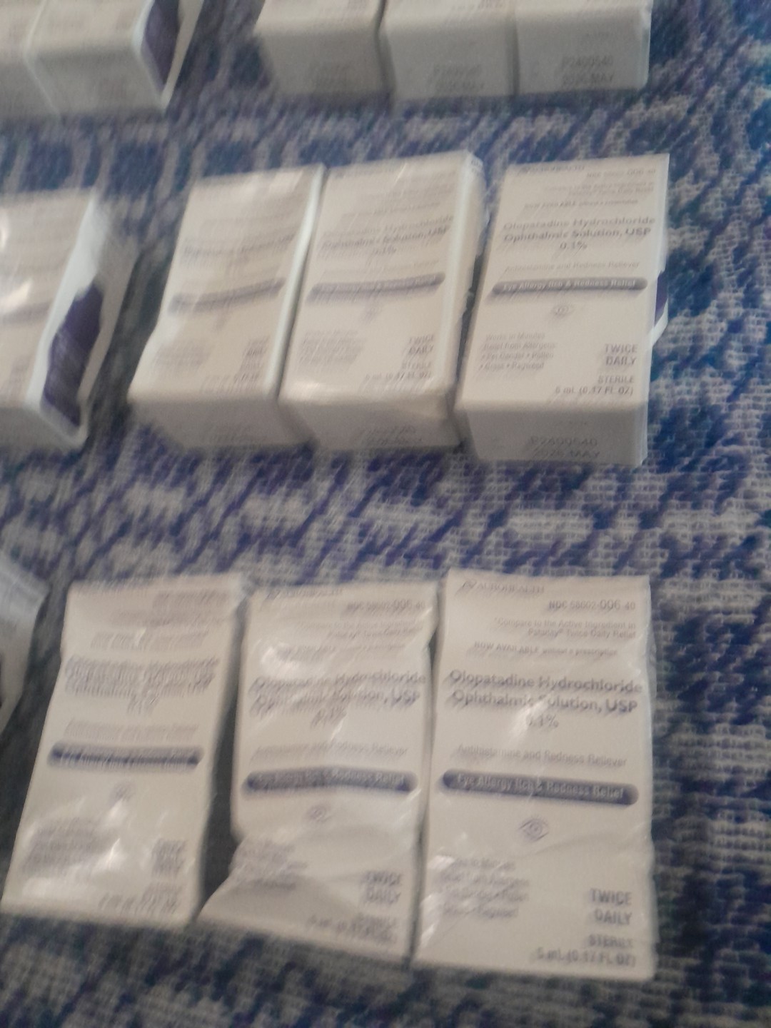 Olopatadine Hydrochloride Ophthalmic Solution, USP 0.1% , 5 ml Drops